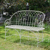 The Arch Wrought Iron Garden Bench