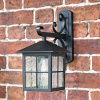 "Heythrop" Traditional Wall Lantern With Ornate Bracket