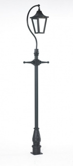 Swan Neck Lamp Post 3.4m