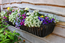 Rural Hay Trough Flower Planter