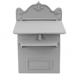 Light Grey Cambourne Secure Parcel Box Wall Mount