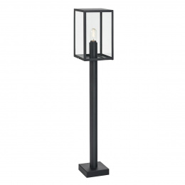 'Reine' Modern Steel Bollard Light - 105cm