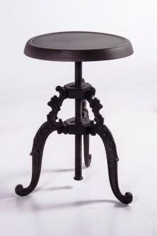 wrought iron pub bar stool