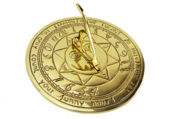 Sunshine Poem Brass Sundial