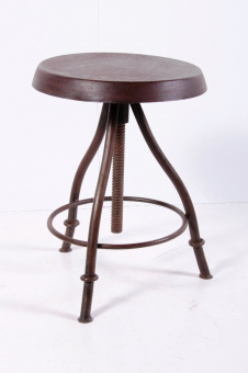 Iron pub stool 